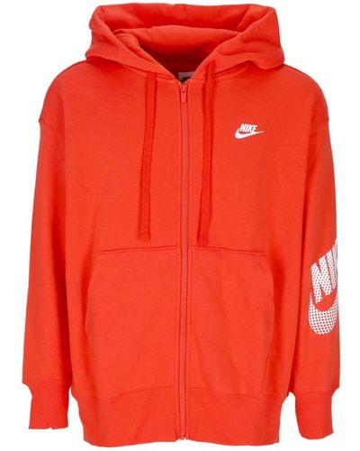 Nike Sportswear full-zip hoodie - Rot