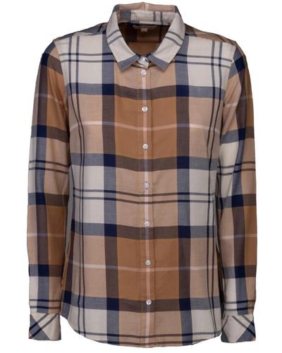 Barbour Shirts - Brown