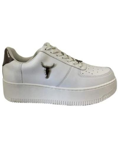 Windsor Smith Damen Bianca Logo Sneakers - Größe 37 - Grau