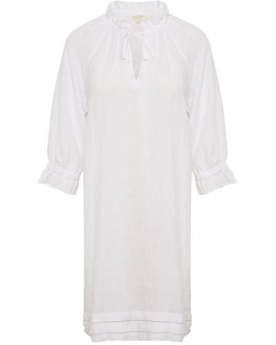 Part Two Stilvolles weißes kleid für den täglichen gebrauch