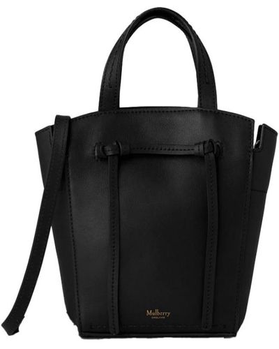 Mulberry Tote Bags - Black