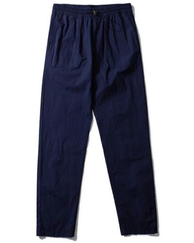 Edmmond Studios Trousers > straight trousers - Bleu