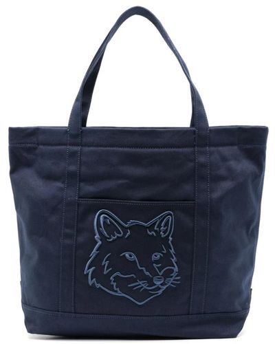 Maison Kitsuné Handbags - Blau