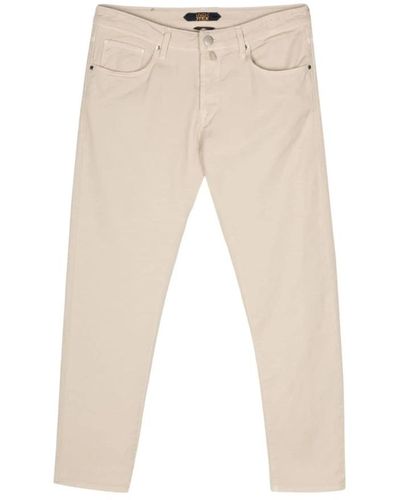 Incotex Jeans > slim-fit jeans - Neutre