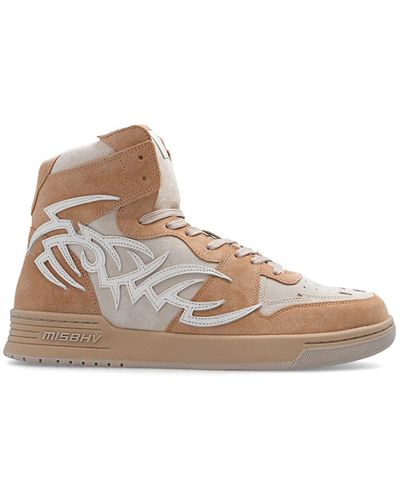 MISBHV Court high-top sneakers - Natur