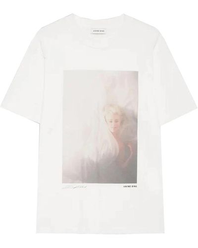 Anine Bing T-shirts - Weiß