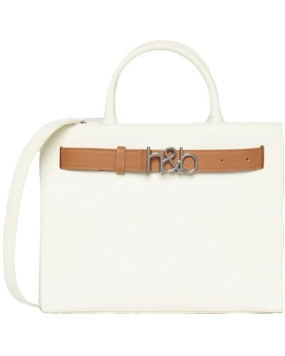 Harmont & Blaine Shoulder Bags - White