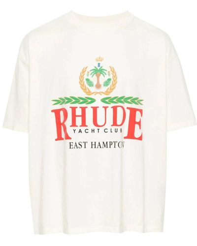 Rhude Tops > t-shirts - Blanc
