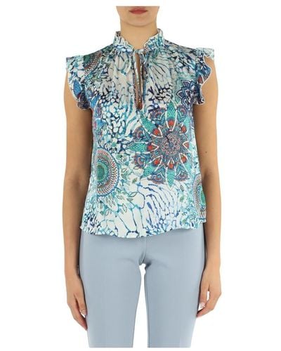 Marciano Blusa in creponne con stampa all over