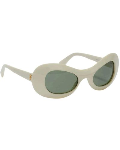 Ambush Jordee sunglasses white green - Verde