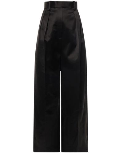 Khaite Trousers > straight trousers - Noir