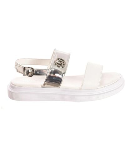 Liu Jo Shoes > sandals > flat sandals - Blanc