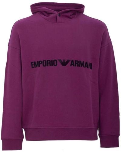Emporio Armani Sweatshirts - Purple