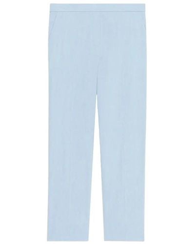 Theory Cropped Trousers - Blue