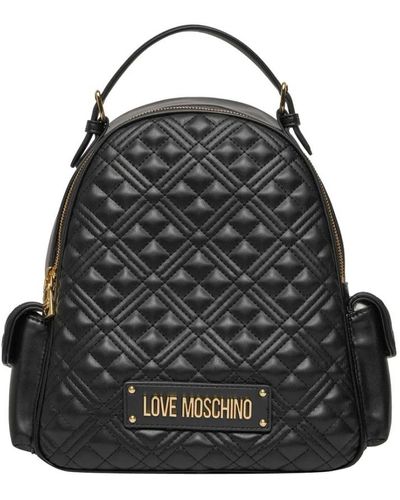 Love Moschino Backpacks - Black