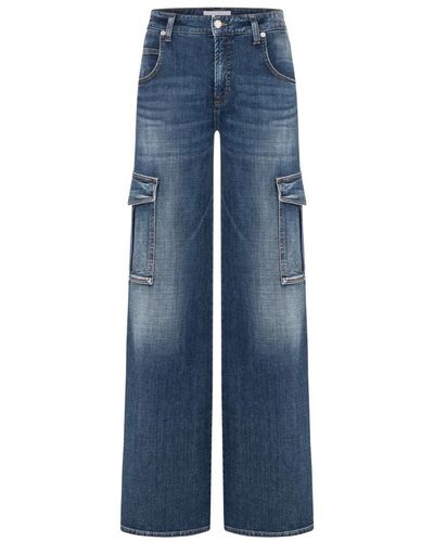 Cambio Wide jeans - Azul
