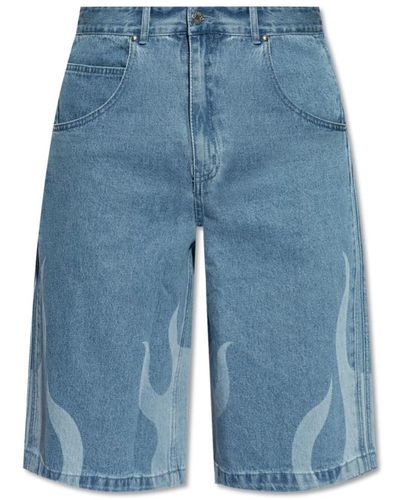 adidas Originals Denim shorts - Blau