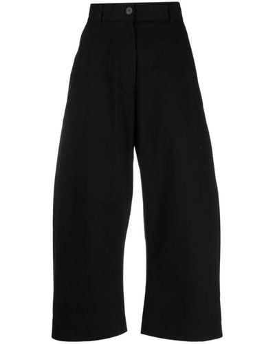 Studio Nicholson Pantalones cortos de algodón negro