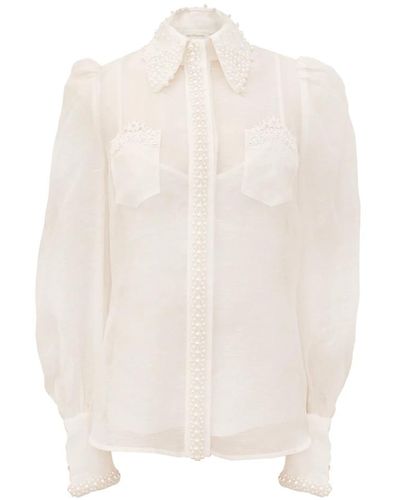 Zimmermann Chemises - Blanc