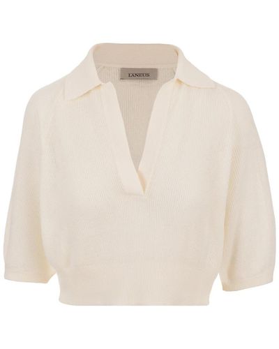 Laneus Blouses - White