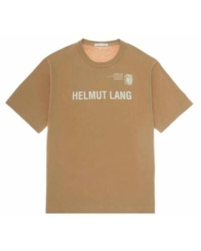 Helmut Lang T-Shirts - Natural