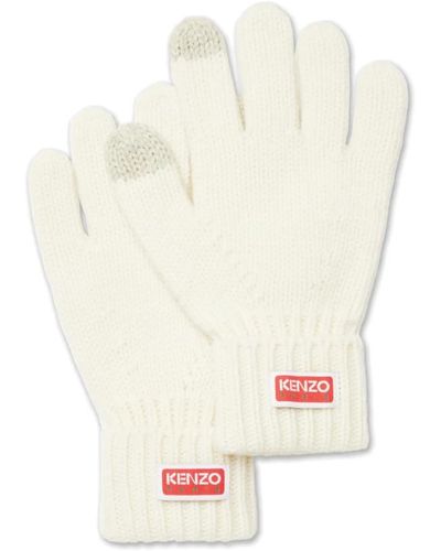 KENZO Accessories > gloves - Blanc