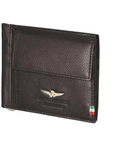 Aeronautica Militare Portefeuilles et porte-cartes - Noir
