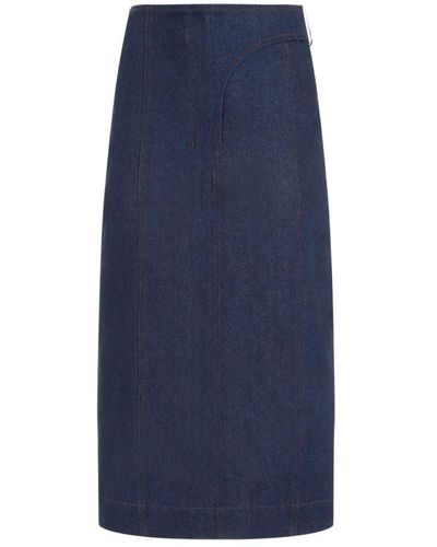 Jacquemus Denim Skirts - Blue
