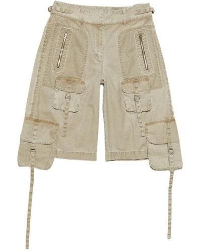 Acne Studios Cvi khaki shorts - Natur