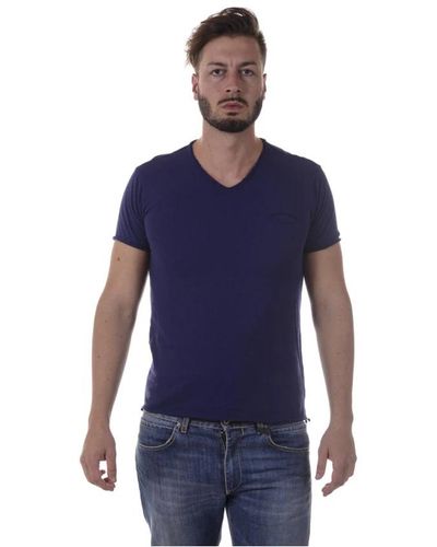 Daniele Alessandrini Short sleeve t-shirt - Bleu