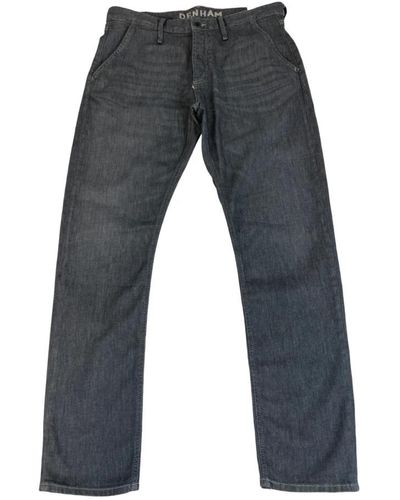 Denham Straight Jeans - Grey