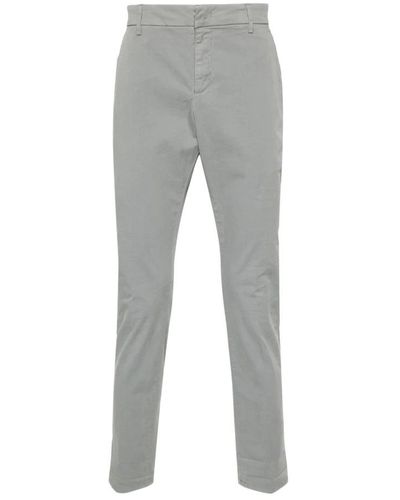 Dondup Slim-Fit Pants - Gray