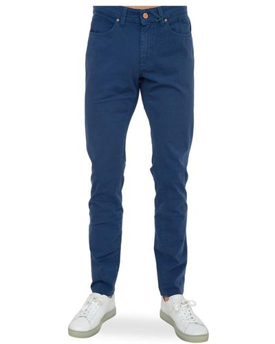 Jeckerson Slim-Fit Trousers - Blue