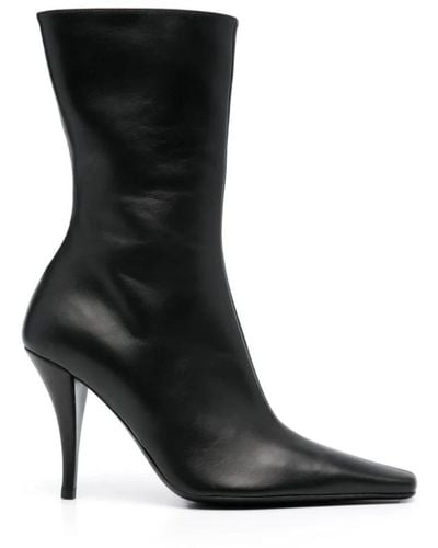 The Row Heeled Boots - Black