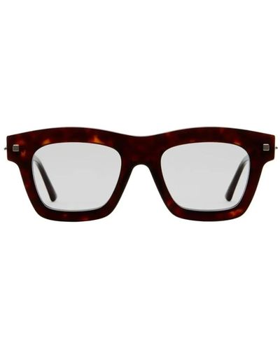 Kuboraum Graue sonnenbrille accessoires ss24 - Braun