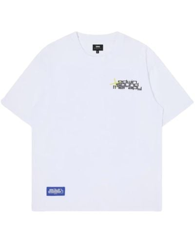 Edwin T-Shirts - White