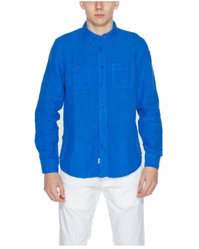 Blauer Casual Shirts - Blue
