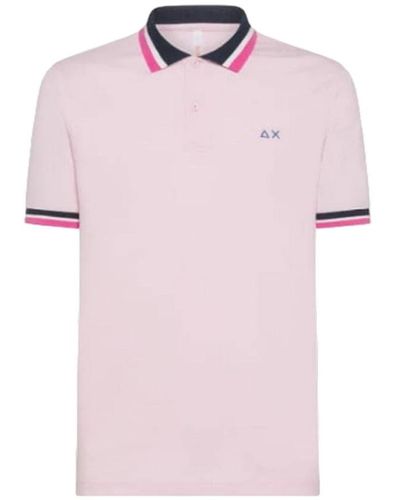 Sun 68 Tops > polo shirts - Rose
