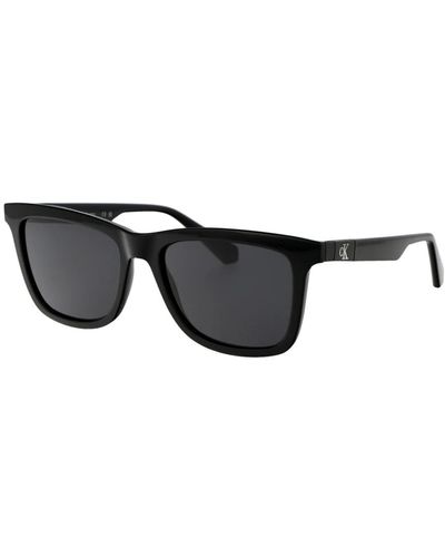 Calvin Klein Stylische sonnenbrille ckj24601s - Schwarz