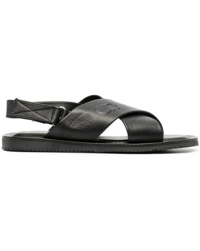 Casadei Flat Sandals - Black