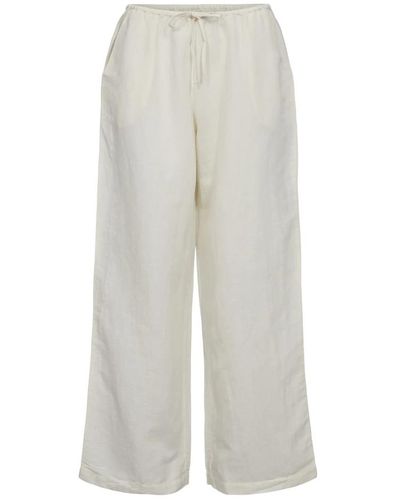 Designers Remix Trousers > wide trousers - Gris