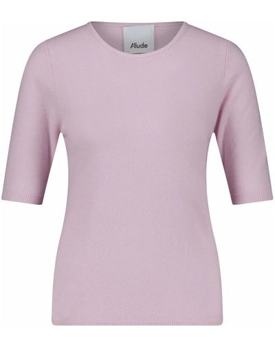 Allude T-shirts - Violet