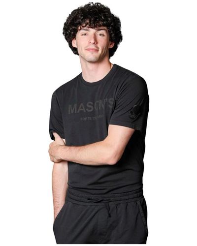 Mason's Tom mm t-shirt mit limited edition print, t-shirt tom mm limited edition - Schwarz