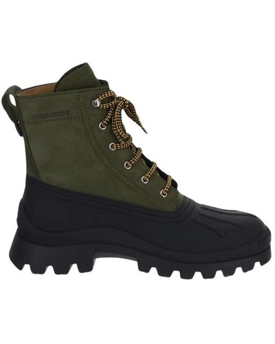 DSquared² Shoes > boots > lace-up boots - Vert