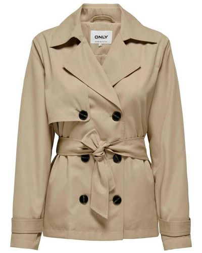 ONLY Trench Coats - Natural