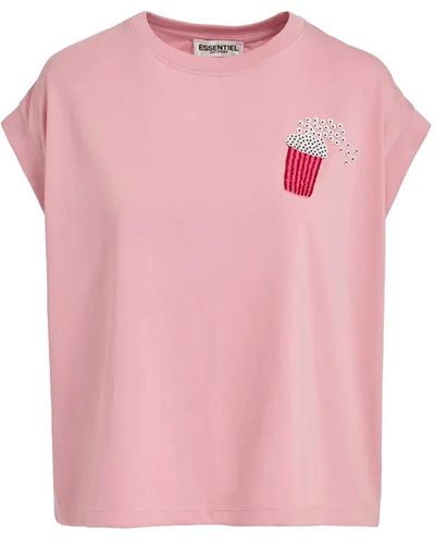 Essentiel Antwerp T-Shirts - Pink