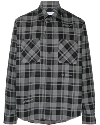 Off-White c/o Virgil Abloh Casual Shirts - Grey