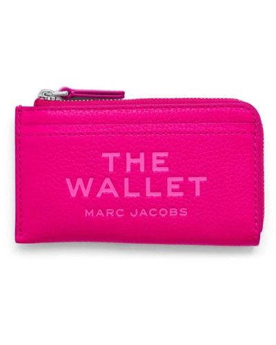 Marc Jacobs Mehrfach-reißverschlussbrieftasche - Pink