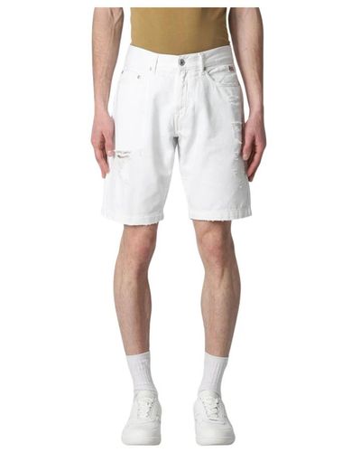 Roy Rogers Short shorts - Bianco