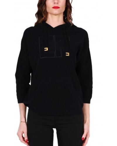 Elisabetta Franchi Sweatshirts & hoodies - Negro